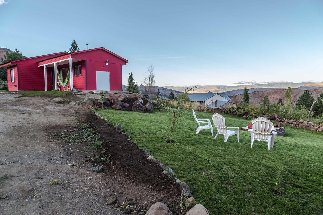 Cabanas La Lila Huinganco Exteriör bild